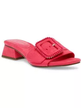 Женские сандалии NESSA из искусственной замши на плоской подошве Anne Klein, розовый
