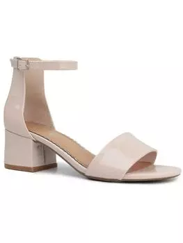 Женские сандалии Noelle с мягкой стелькой и ремешком на щиколотке Sugar, цвет nude patent