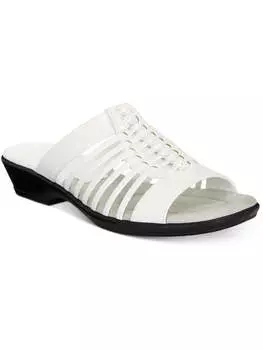 Женские сандалии Nola Huarache из искусственной кожи в клетку Easy Street, белый