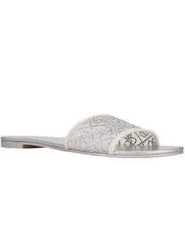 Женские сандалии NORRIN Slip On Open Toe Slide Guess, белый