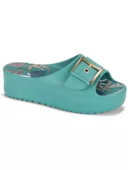 Женские сандалии Pacey из искусственной кожи на платформе и плоской подошве Baretraps, цвет taffy teal