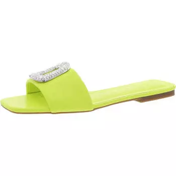 Женские сандалии Paden из искусственной кожи INC, цвет citron smooth