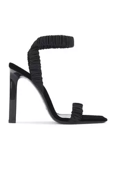 Женские сандалии Pam Sandal Saint Laurent, цвет Nero