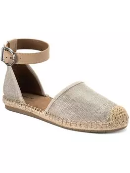 Женские сандалии Paminna из искусственной замши с накладным носком на плоской подошве Style & Co., цвет shine canvas