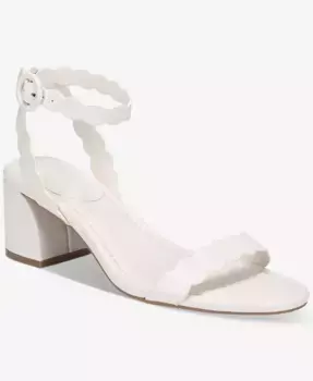 Женские сандалии Pathina с фигурным мысом и квадратным каблуком On 34th, белый