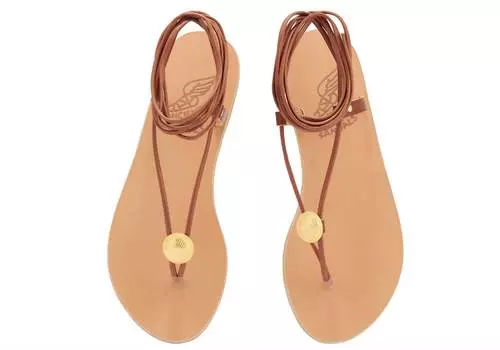 Женские сандалии Persephone в цвете паприка Ancient Greek Sandals, цвет paprika