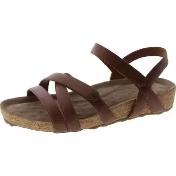 Женские сандалии Pool Cork Strappy Flatform Ros Hommerson, цвет luggage/tan