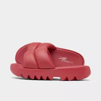 Женские сандалии Reebok Cardi B Slide, красный