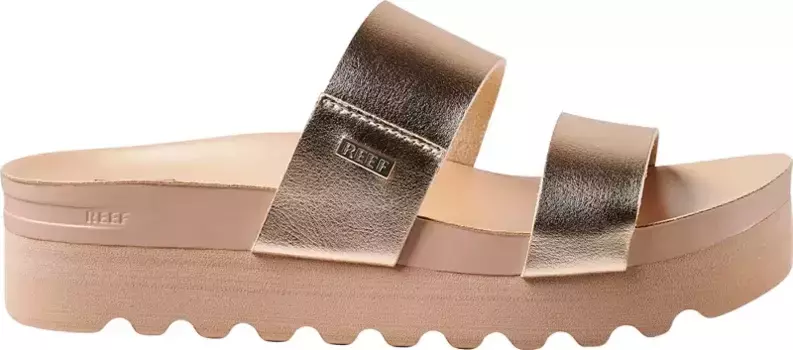 Женские сандалии Reef Cushion Vista Hi, цвет Black/Golden Hour