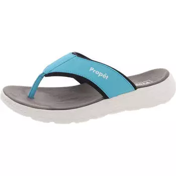 Женские сандалии-ремешки TravelActiv FT с тиснением под кожу Propet, цвет teal