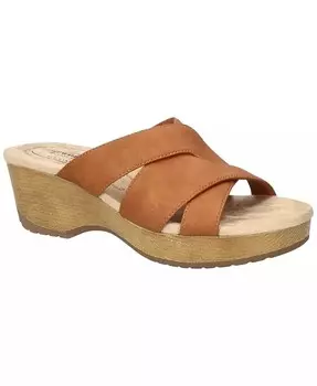 Женские сандалии Ren Slip-Resistant Easy Street, коричневый/бежевый