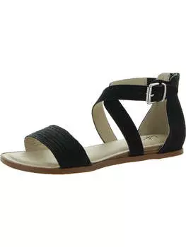 Женские сандалии Riley на плоской подошве с пряжкой LifeStride, цвет black rope / canvas