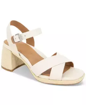 Женские сандалии Rimini на квадратном каблуке Gentle Souls, коричневый/бежевый