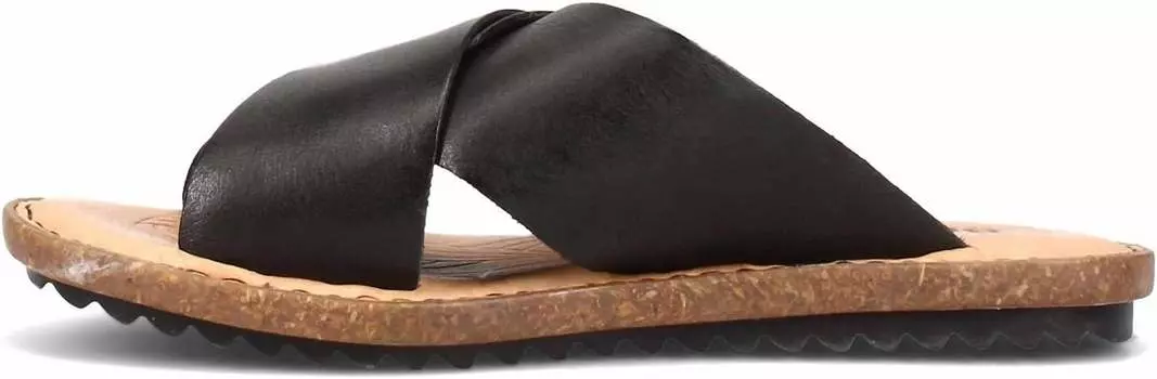 Женские сандалии Rio черного цвета Born