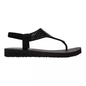 Женские сандалии с открытой пяткой Skechers Cali Meditation Sweet Rock Skechers, черный