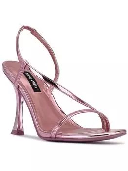 Женские сандалии с зеркальным перекрещивающимся ремешком I Saw 3 Nine West, светло-розовый