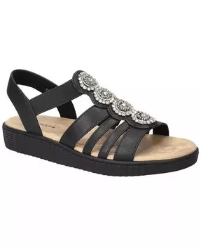 Женские сандалии Samira Slip-On Platform Easy Street, черный