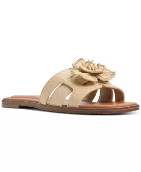 Женские сандалии Seaflower на плоской подошве ALDO, коричневый/бежевый