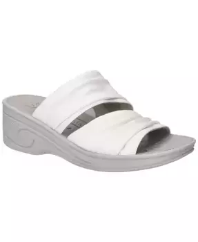 Женские сандалии Seeker на клиновидном каблуке Easy Street, белый