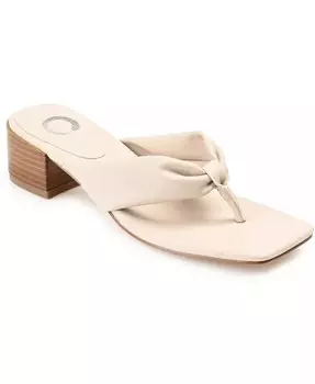 Женские сандалии Seelah Journee Collection, коричневый/бежевый