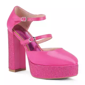 Женские сандалии Shiver London Rag, цвет hot pink