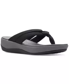 Женские сандалии-шлепанцы Cloudsteppers Arla Kaylie без задника Clarks, черный
