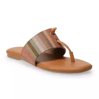 Женские сандалии-шлепки Wrenn Lc Lauren Conrad, цвет rainbow