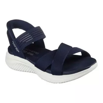 Женские сандалии Skechers Hands Free Slip-ins Ultra Flex 3.0 Never Better, темно-синий