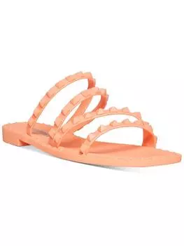 Женские сандалии Skyler J Slip On с заклепками Steve Madden, оранжевый