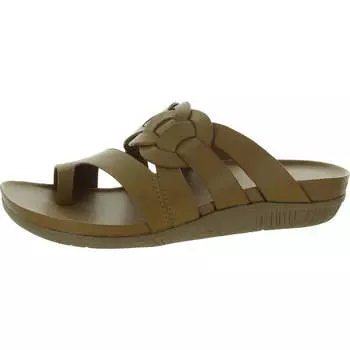 Женские сандалии-слайды JULIANNE из искусственной кожи Baretraps, цвет caramel