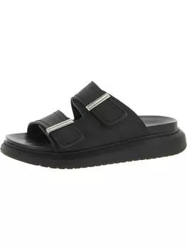 Женские сандалии-слайды Kingsley с ремешками Madden Girl, черный