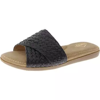 Женские сандалии-слайды с открытым носком Cliffs by White Mountain, черный