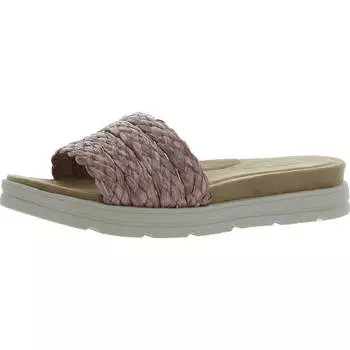 Женские сандалии-слайды Salma с плетеной мягкой стелькой Easy Spirit, светло-розовый