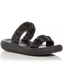 Женские сандалии-слайды SCRUNCHIE Melia ECO из искусственной кожи в стиле Lifestyle Ancient Greek Sandals, черный