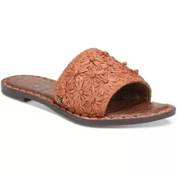 Женские сандалии-слайды Slip On Flats Sam Edelman, цвет rust raffa