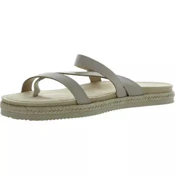 Женские сандалии-слайды Song из искусственной кожи с ремешками Easy Street, цвет natural