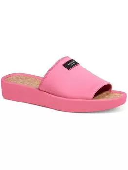 Женские сандалии-слайды Spree Slide Slip-On Cork Kate Spade New York, цвет pink cloud