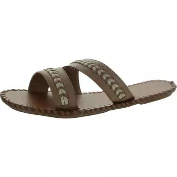 Женские сандалии-слайды Zanora Slip On Flat Lucky Brand, цвет tan/lamb