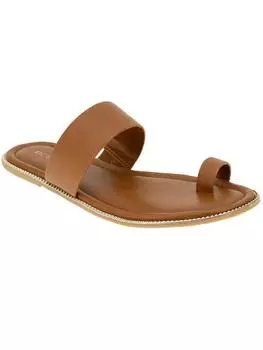 Женские сандалии-слайды Zulu из искусственной кожи BCBGeneration, цвет cognac