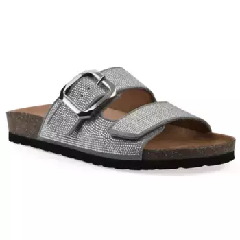 Женские сандалии-слингбэки Granitas с анатомическими стельками White Mountain, цвет blue raspberry suede