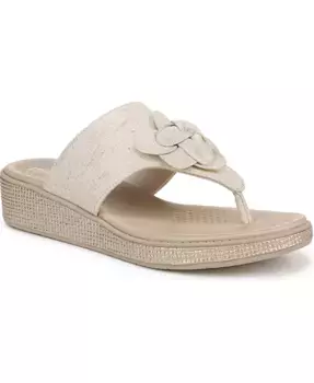 Женские сандалии-слипоны Bloom на клиновидной подошве, моющиеся LifeStride, коричневый/бежевый