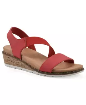 Женские сандалии-слипоны Tinnley на платформе Cliffs by White Mountain, красный