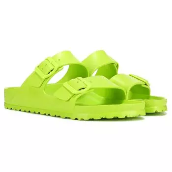 Женские сандалии со стелькой Arizona Essentials Birkenstock, зеленый