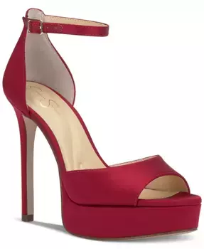 Женские сандалии Sohilea на платформе, комплект из двух частей Jessica Simpson, красный