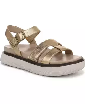 Женские сандалии Solana на тонких ремешках Vionic, желтый