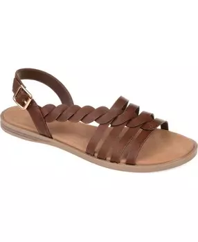 Женские сандалии Solay Journee Collection, коричневый