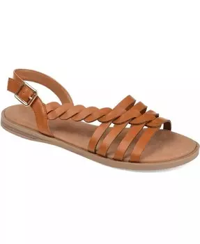 Женские сандалии Solay Journee Collection, коричневый/бежевый