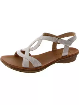 Женские сандалии Solo из искусственной кожи с ремешком на щиколотке Naturalizer, цвет beige snake