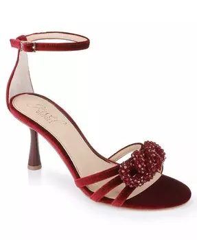 Женские сандалии Tailani с ремешком на щиколотке Jewel Badgley Mischka, красный