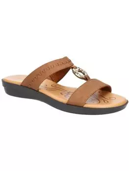 Женские сандалии Talia с мягкой стелькой Slip On Slide Easy Street, цвет tan